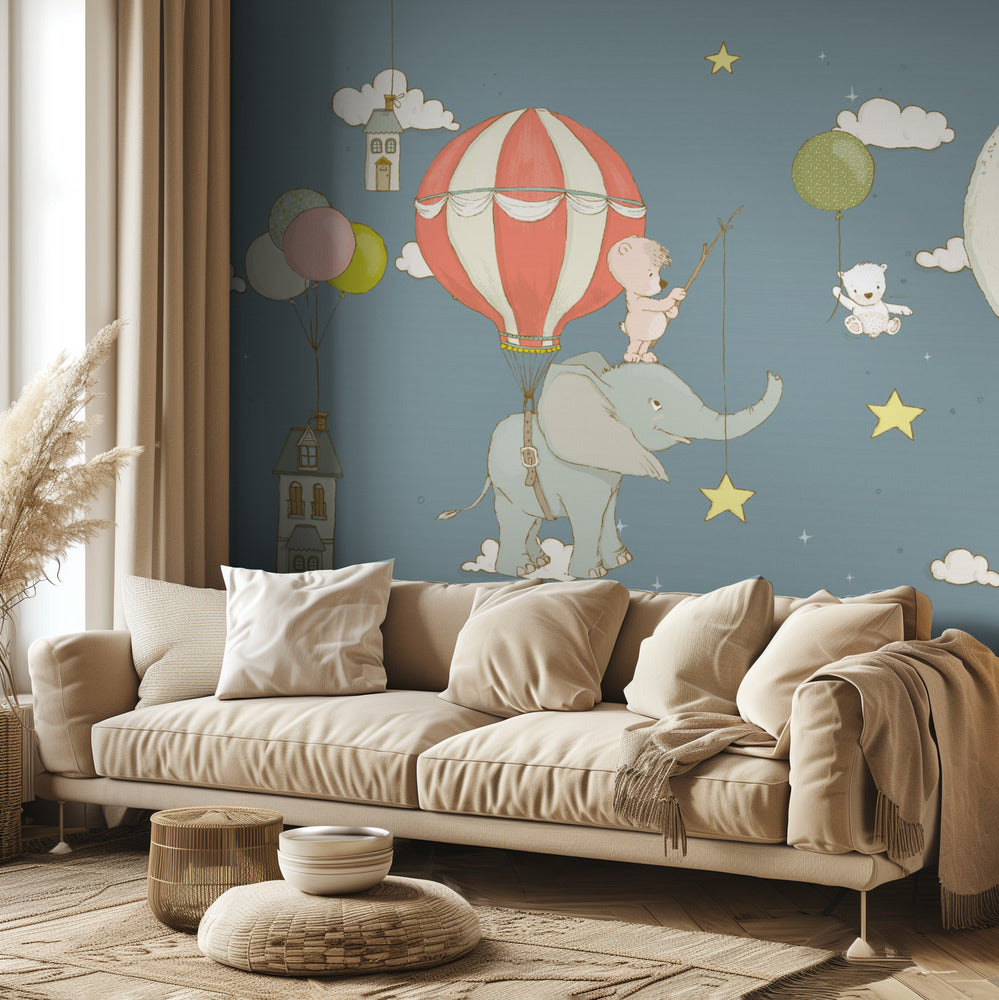 Elephant Dream _Nightblue | Wallpaper