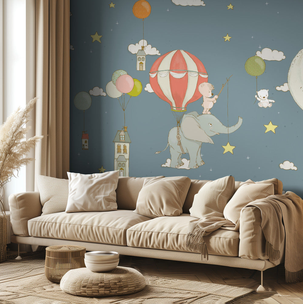 Elephant Dream _Nightblue | Wallpaper