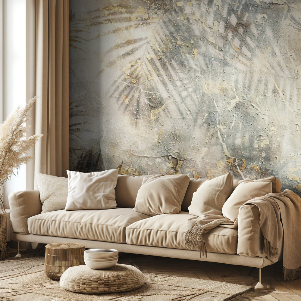 Blätter Blumenkunst Illustration 01 | Fototapeten