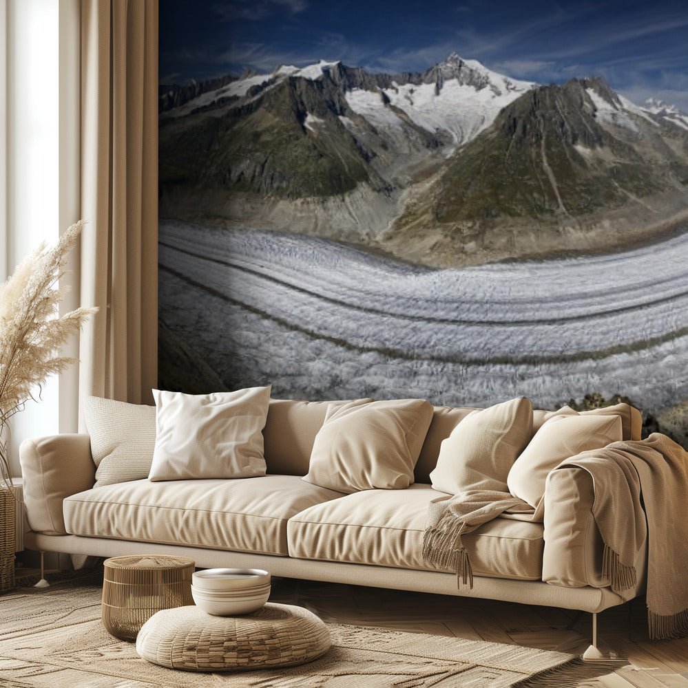 Aletschgletscher | Papel Pintado Fotográfico
