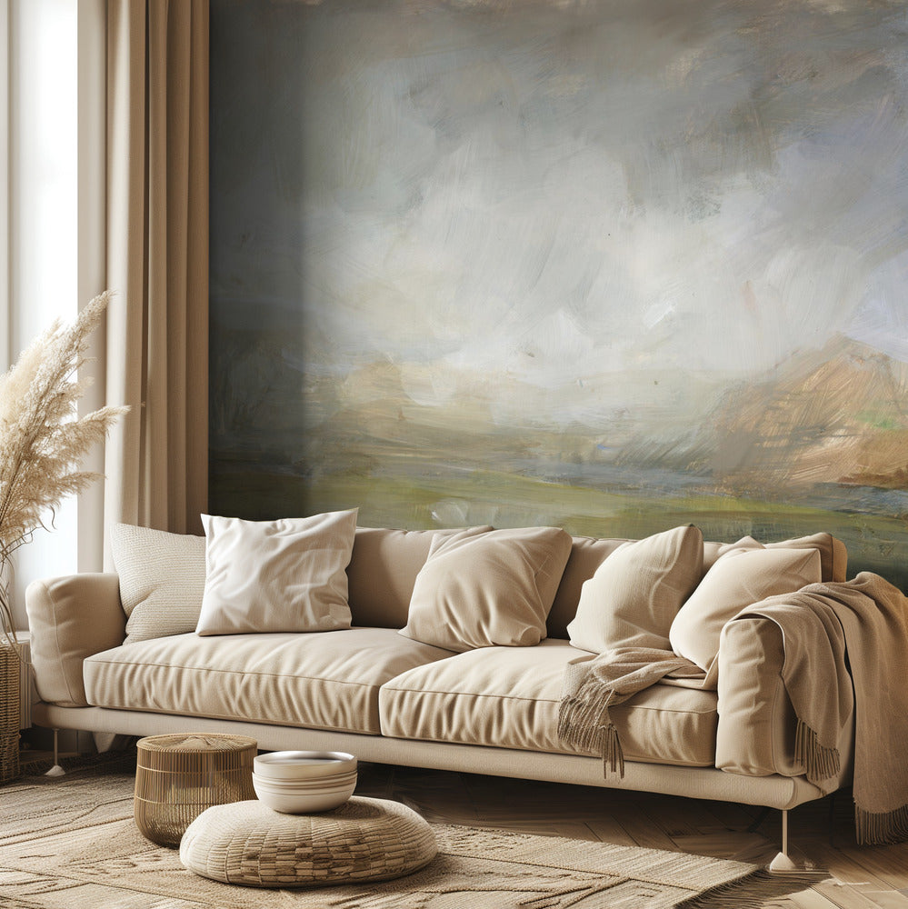 Sumuisen Aamun Näkymä | Valokuvatapetit