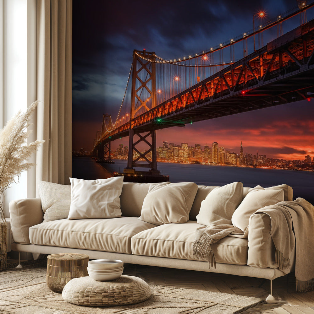 Fire over San Francisco | Wallpaper