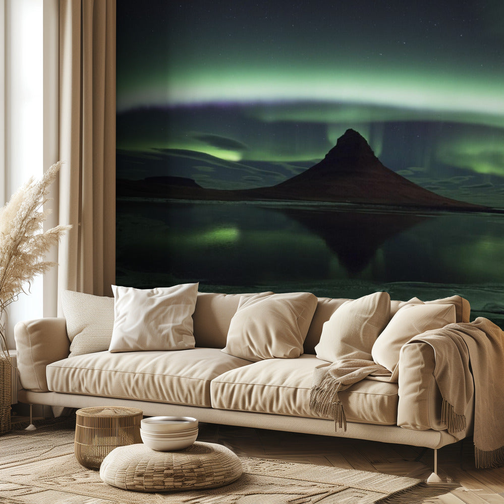 Kirkjufell Aurora | Wallpaper