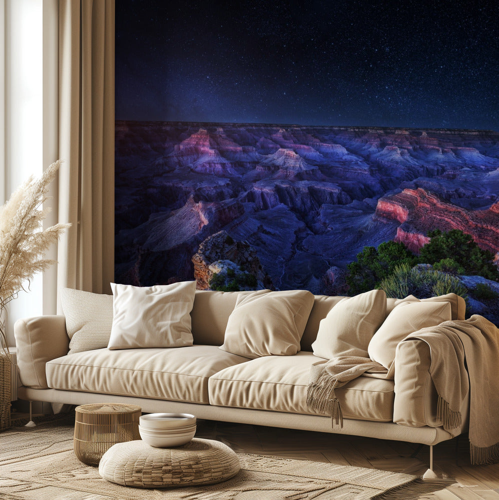 Grand Canyonin yö | Valokuvatapetit