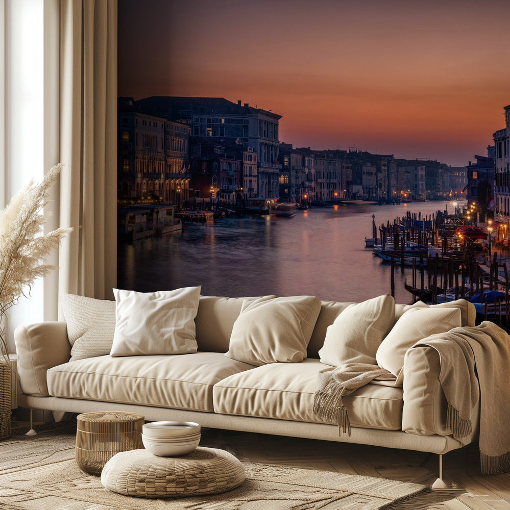Venice Grand Canal at Sunset | Wallpaper
