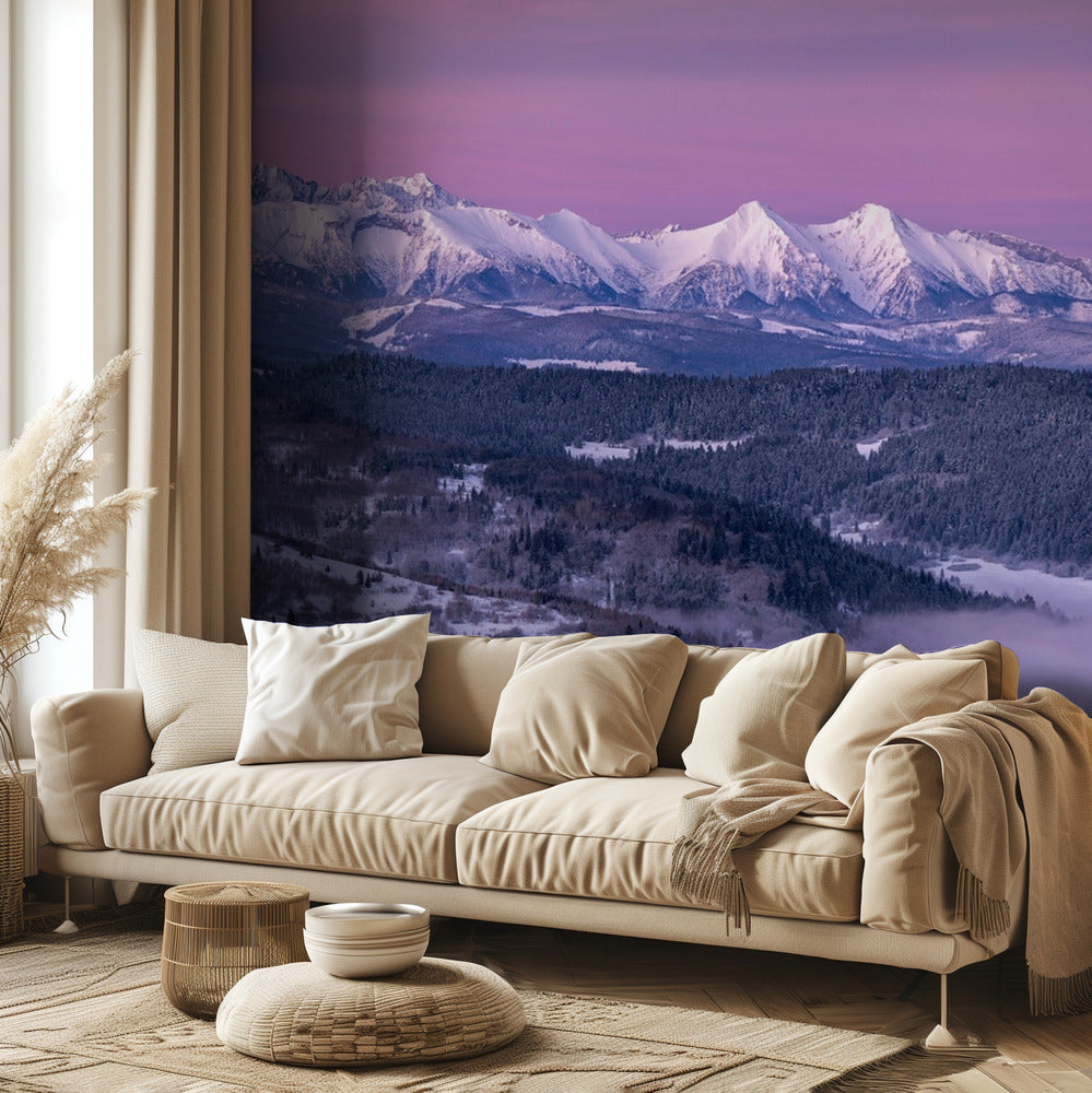 Aamunkoitto - Tatravuoret | Valokuvatapetit