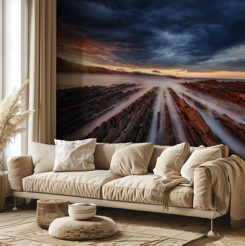 Zumaia Flysch 6 | Valokuvatapetit