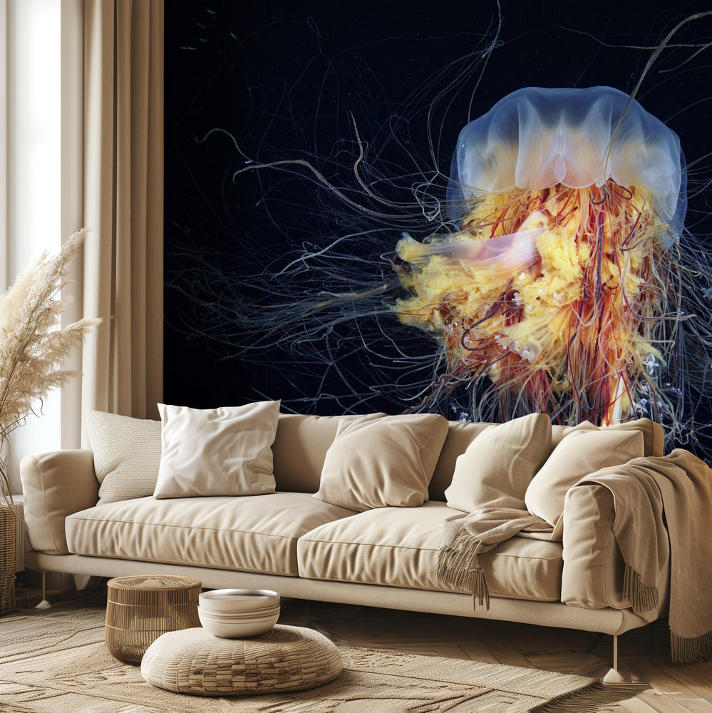 Melena de león gigante | Papel Pintado Fotográfico