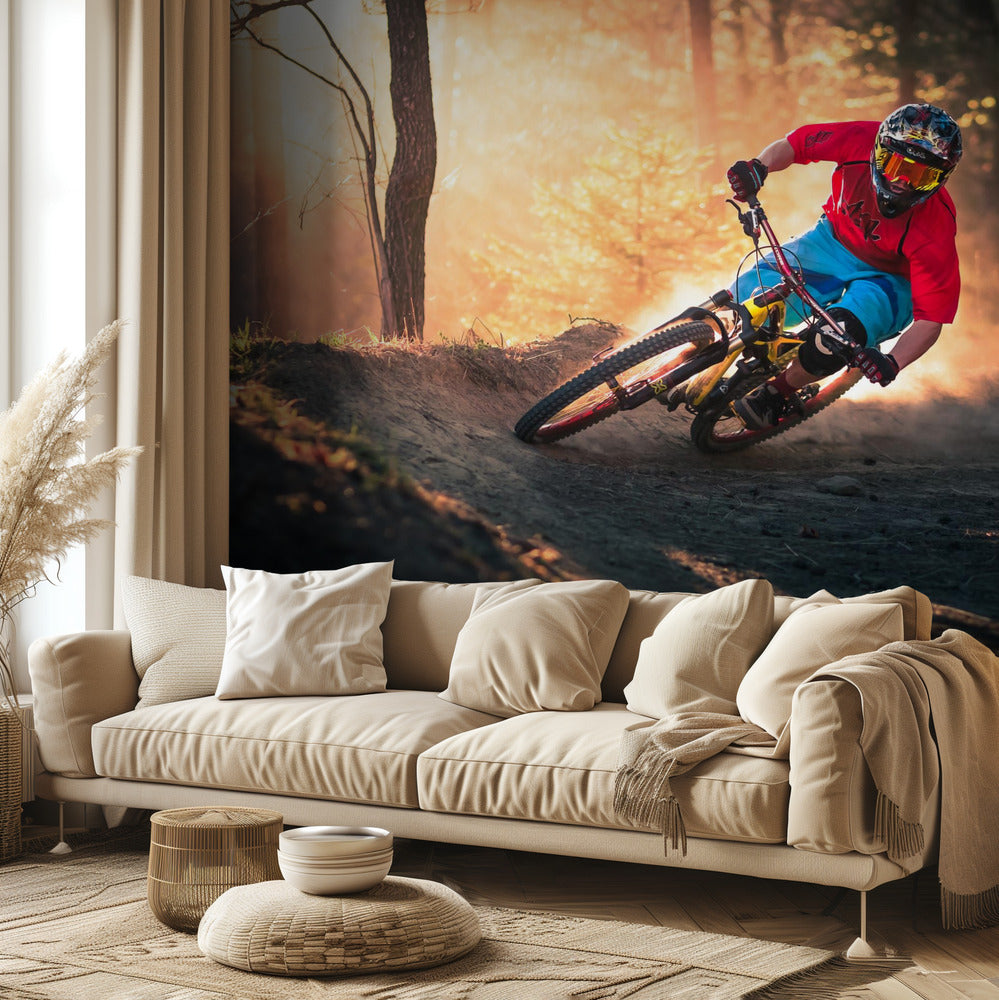 Golden Bermed Corner | Wallpaper