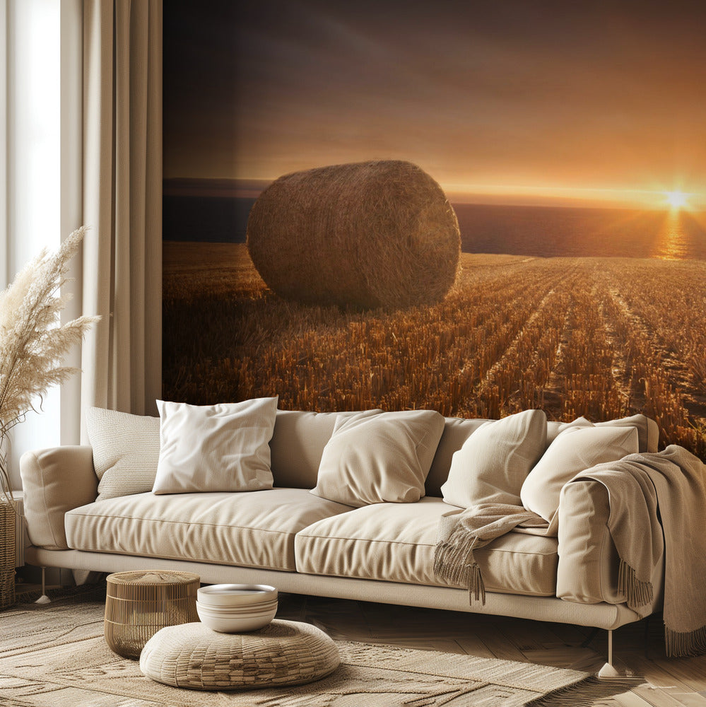 Récolte d'or | Papier Peint Photo