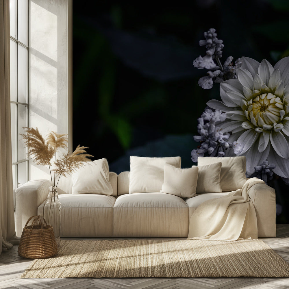 Flor de dalia | Papel Pintado Fotográfico