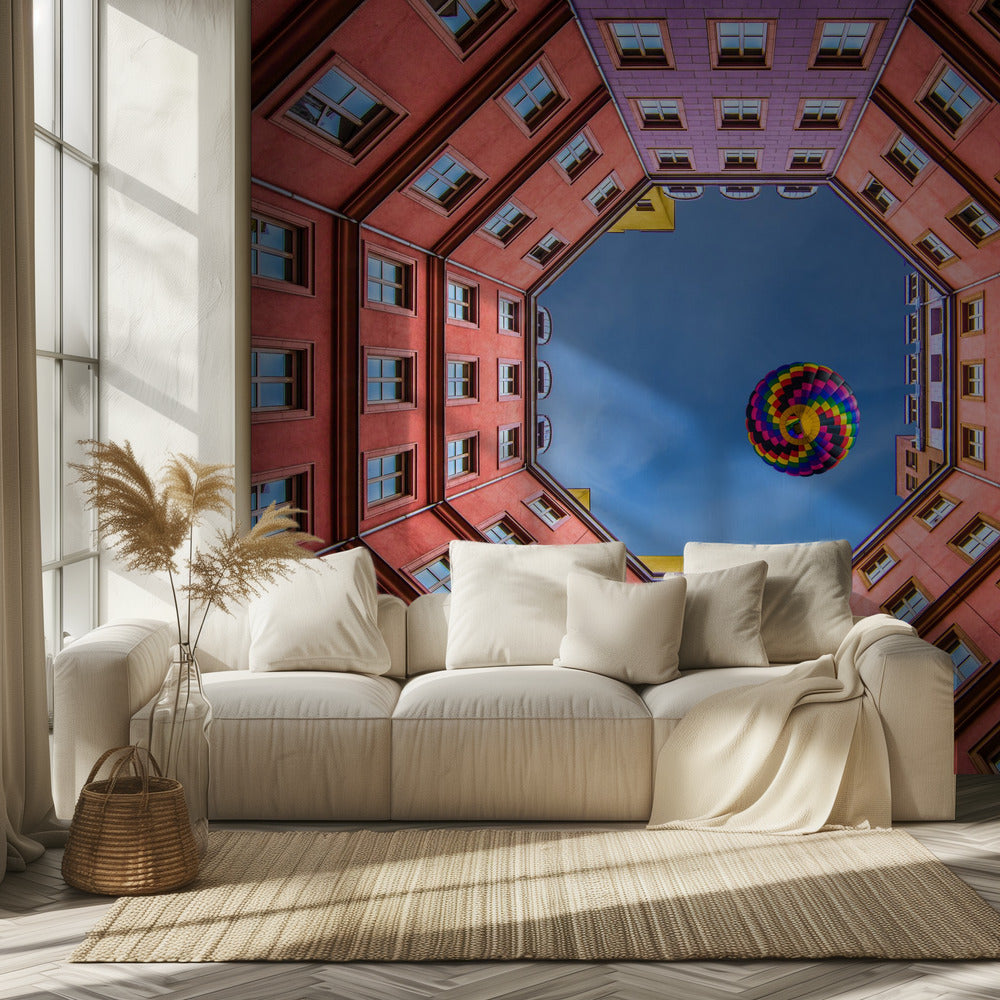 Kształty i zawirowania | Fototapeta