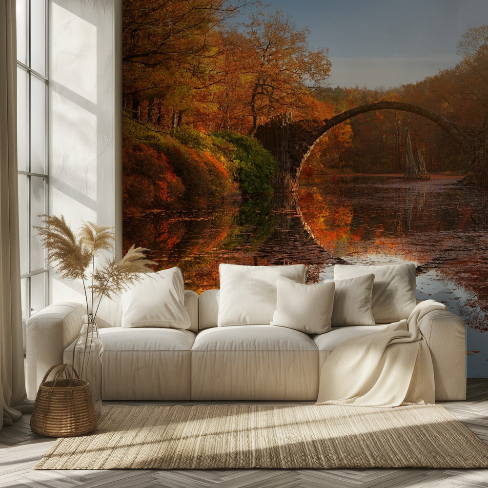 Syksyinen järvi | Valokuvatapetit