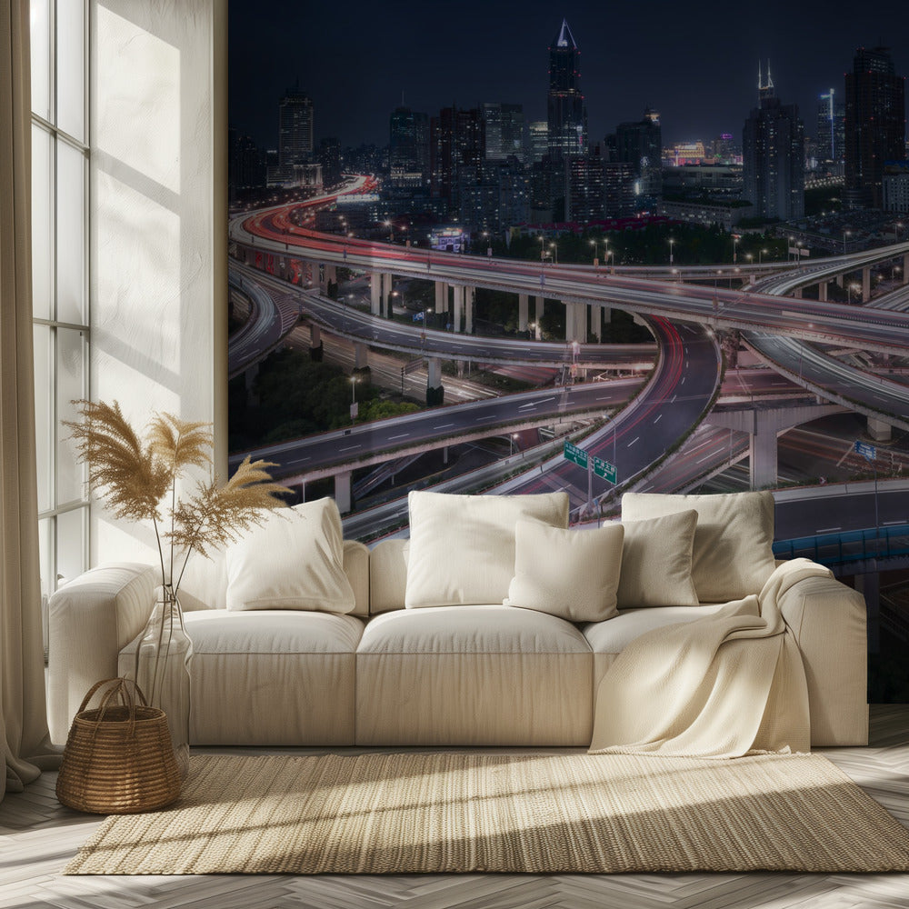 Nueve dragones | Papel Pintado Fotográfico