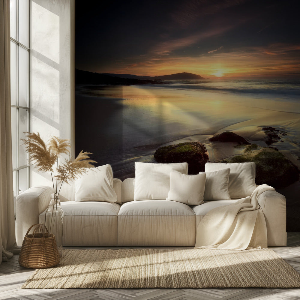 Luci di O Fortiñon | Carta da Parati Fotografica