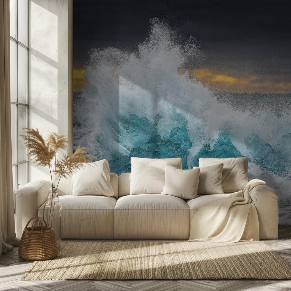 Lodowata fala | Fototapeta