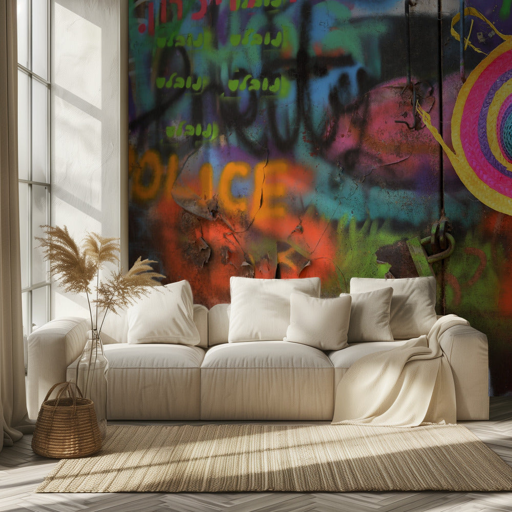 Colores de la calle | Papel Pintado Fotográfico