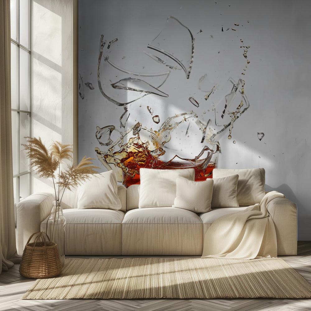 Trago de Whisky | Papel Pintado Fotográfico