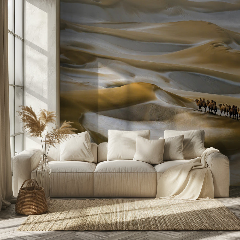 Inverno nel deserto | Carta da Parati Fotografica