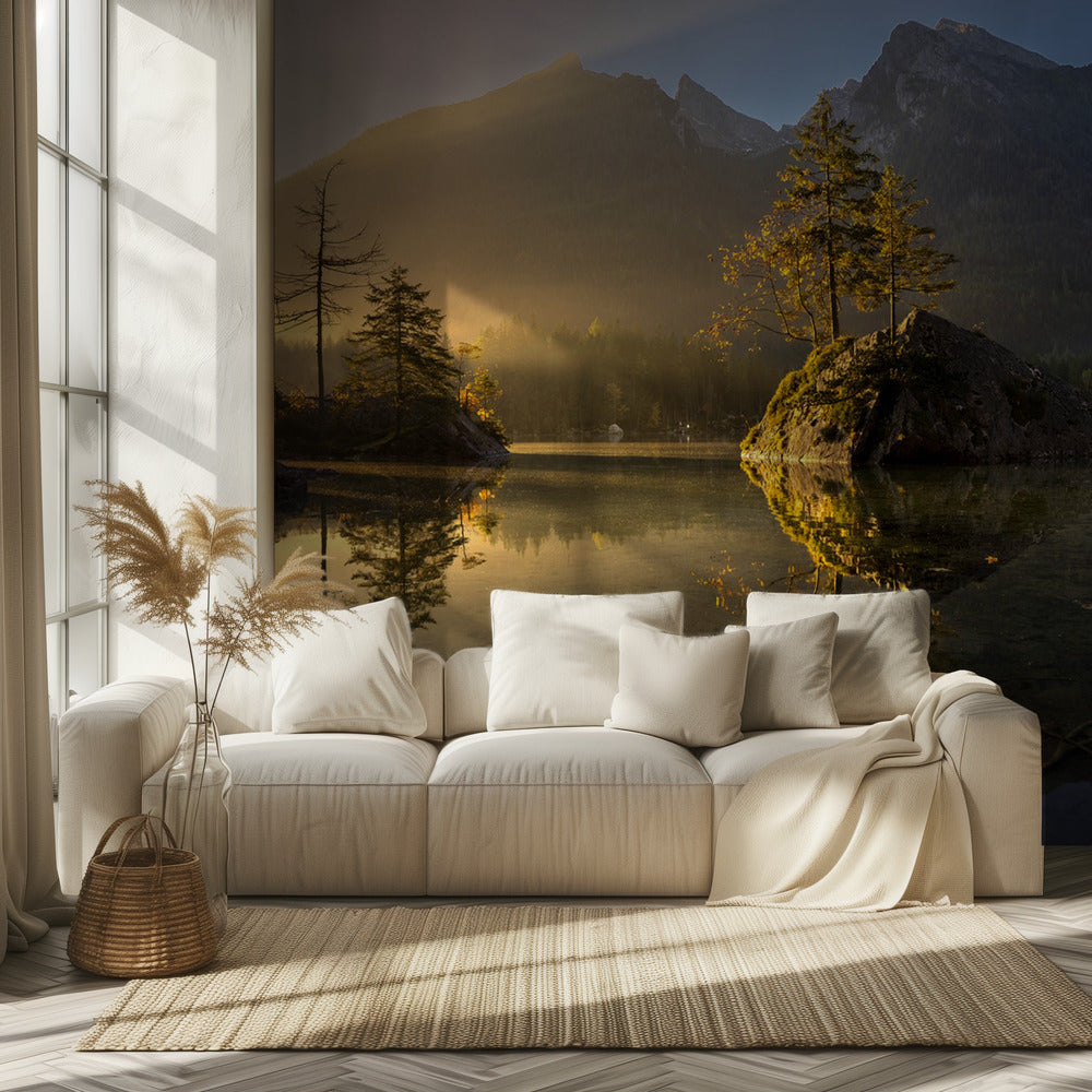 Kultainen aamu | Valokuvatapetit