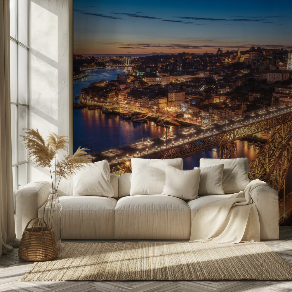 Portogallo - Porto Ora Blu | Carta da Parati Fotografica