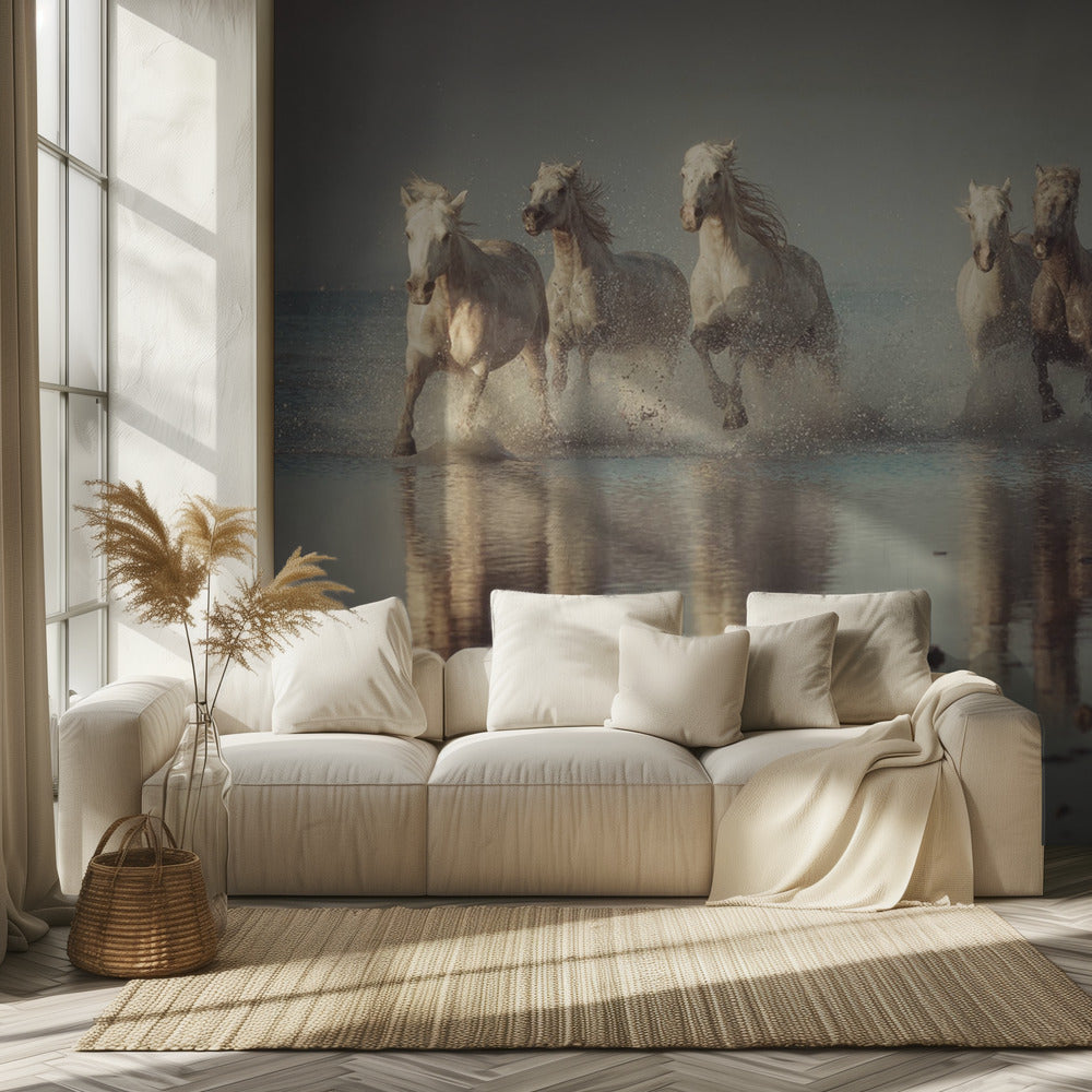 Camarguen hevoset | Valokuvatapetit