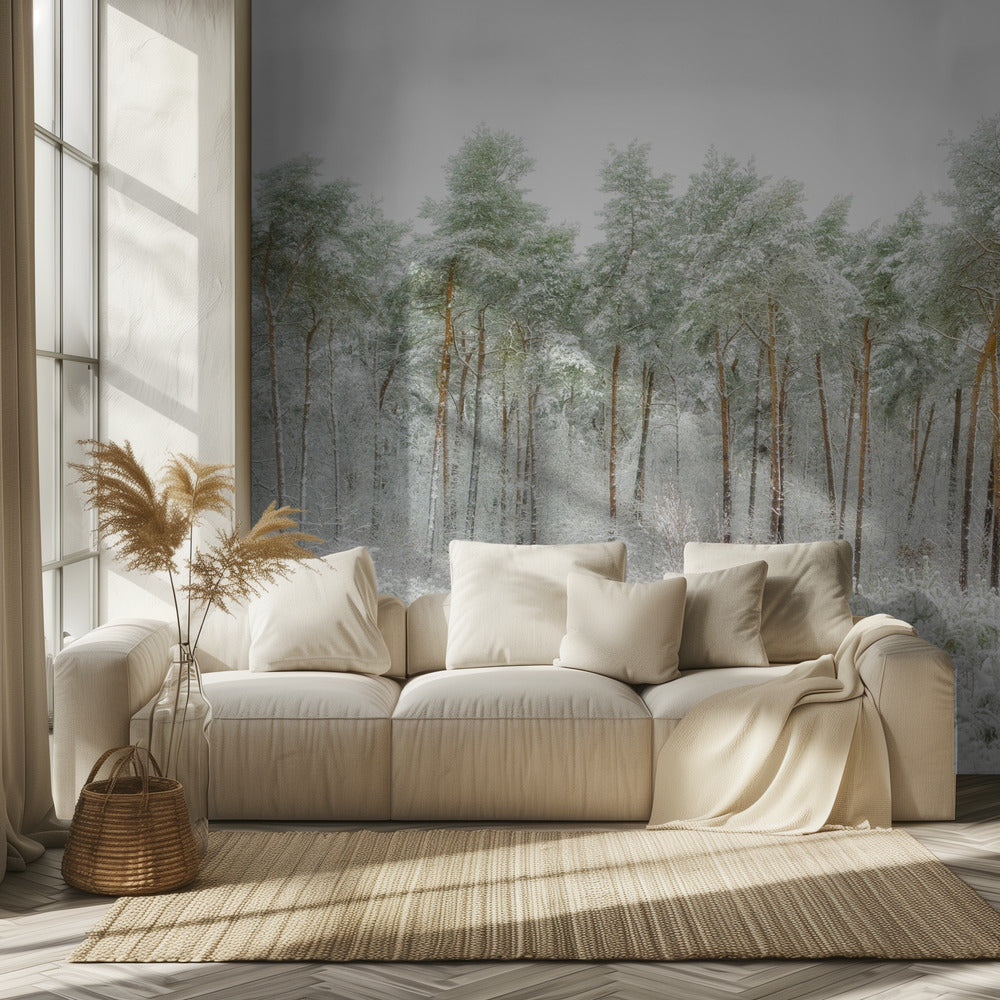 Mundo de nieve | Papel Pintado Fotográfico