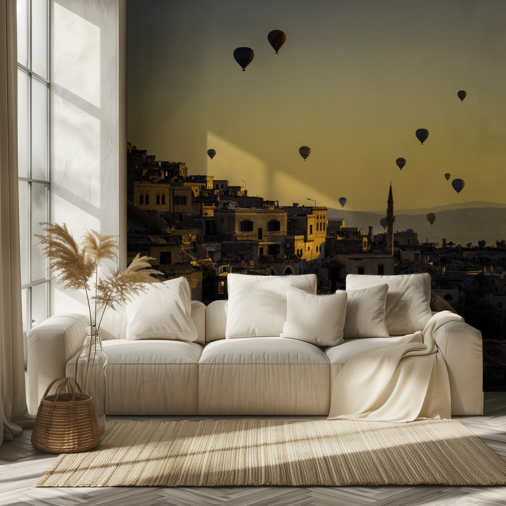 Wschód słońca nad Kapadocją | Fototapeta