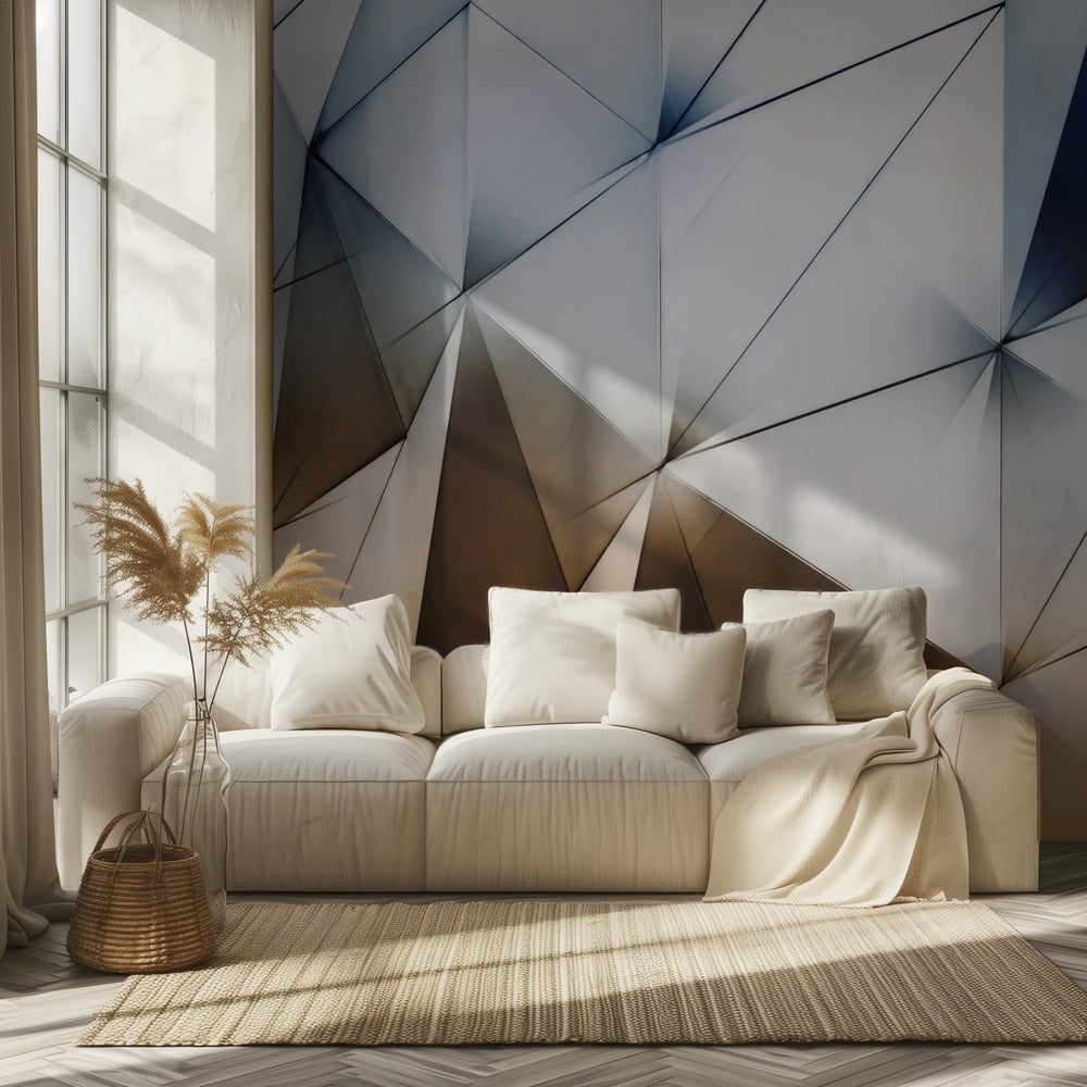 sztuka trójkątów | Fototapeta