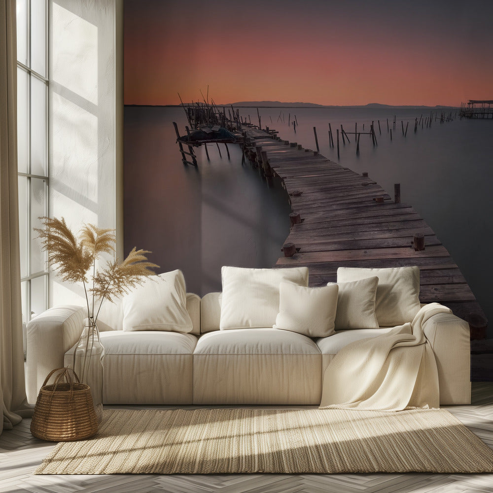 Maisons sur pilotis | Papier Peint Photo