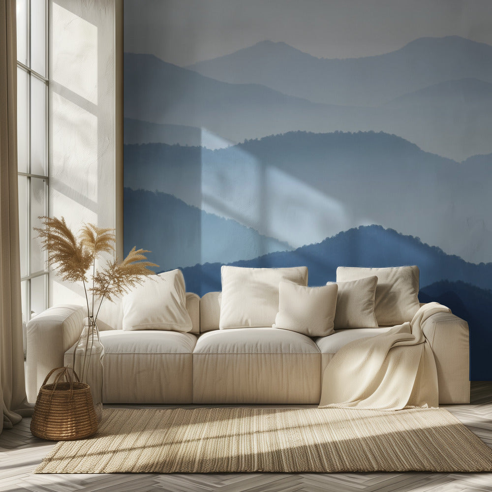 Siniset aallot | Valokuvatapetit