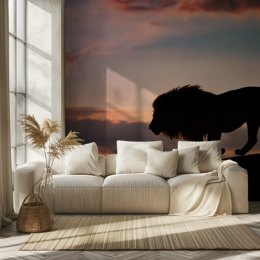 Auringonlasku Serengetissä | Valokuvatapetit