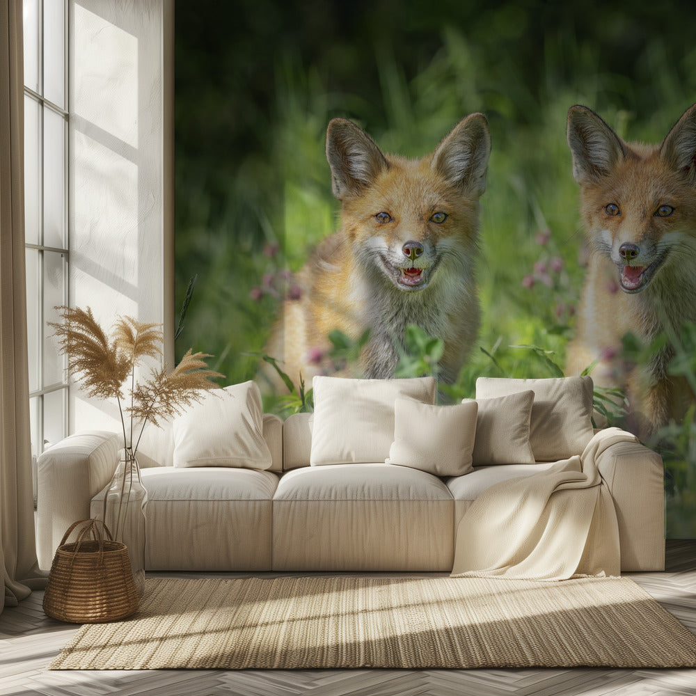 Hermanos | Papel Pintado Fotográfico