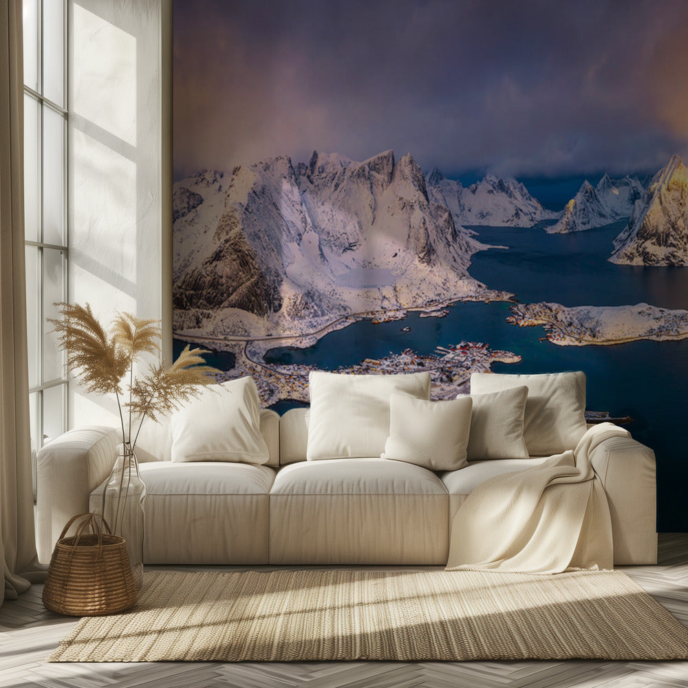 Hyvää huomenta, Lofootit | Valokuvatapetit