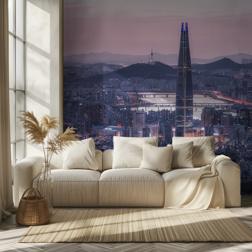 Seoul Stadt | Fototapeten