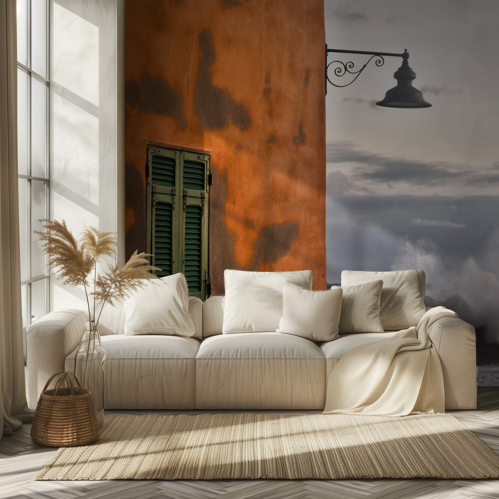 Seinä ja aalto | Valokuvatapetit