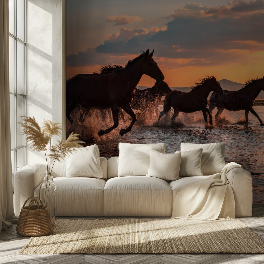 VESIHEVOSET | Valokuvatapetit