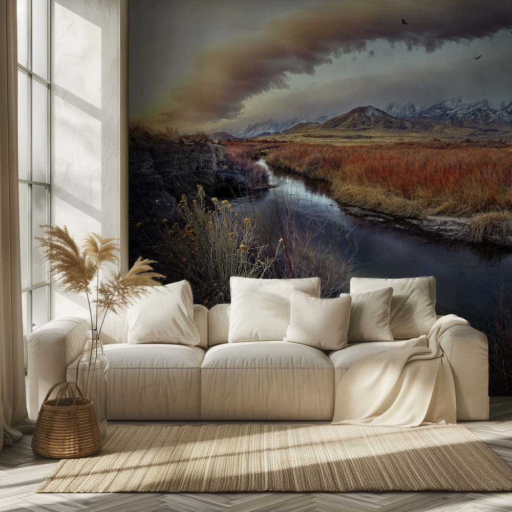 Owens River at Sunrise | Wallpaper