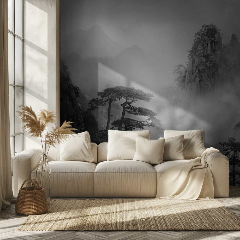 Huang Shan Sumussa | Valokuvatapetit