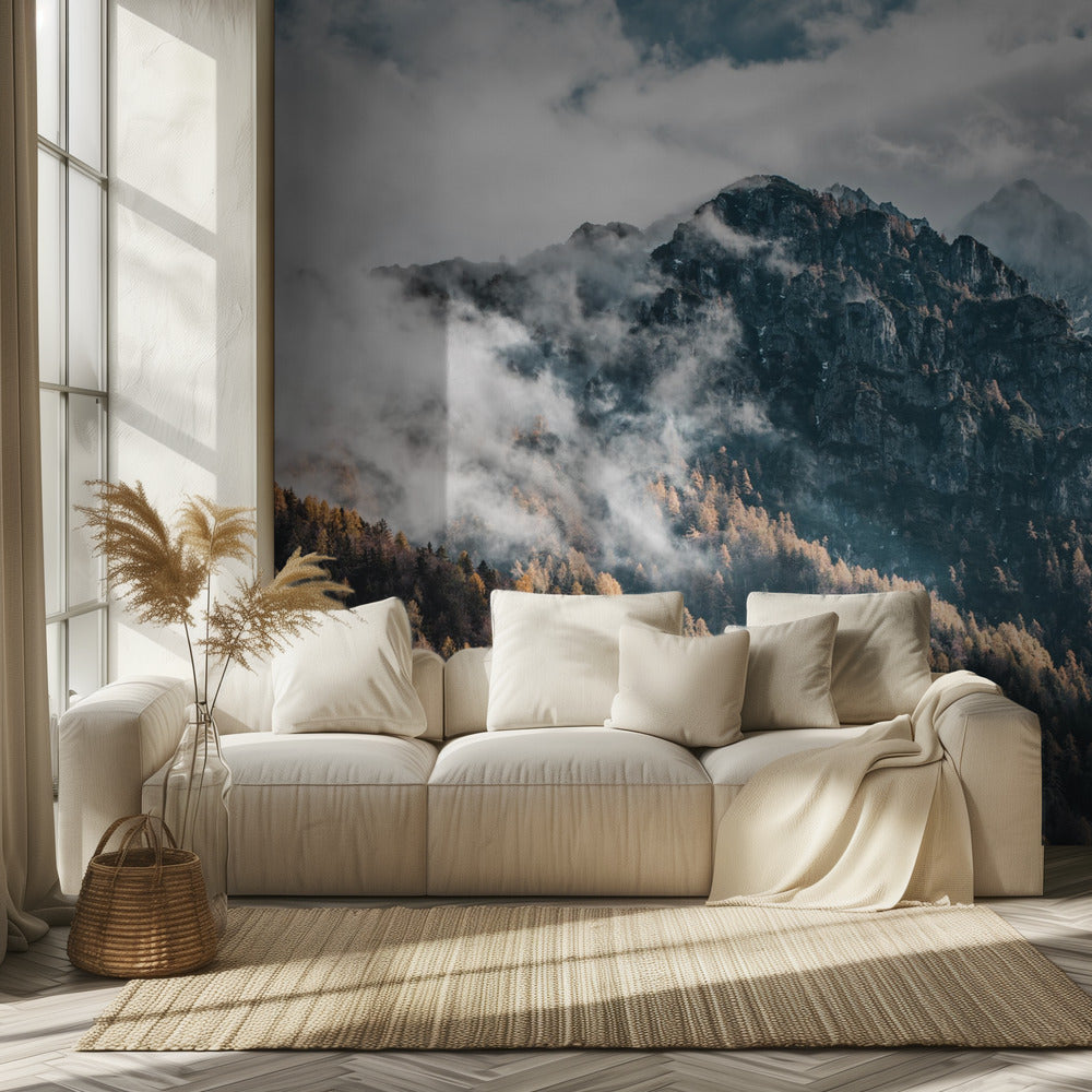 Fog in the mountains | Wallpaper