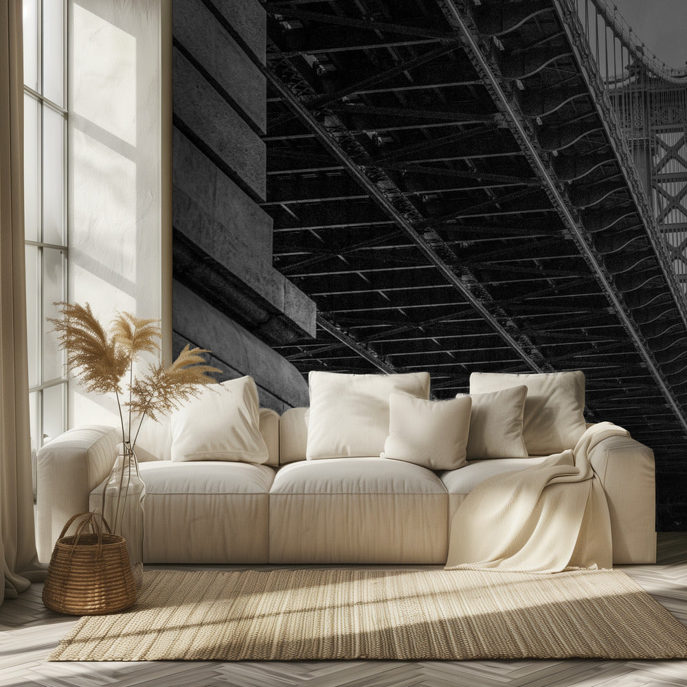 Puente de Manhattan - Brooklyn Nueva York | Papel Pintado Fotográfico