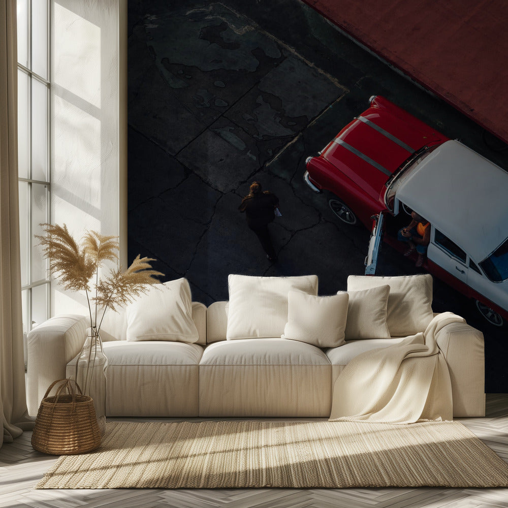 CZERWONY | Fototapeta