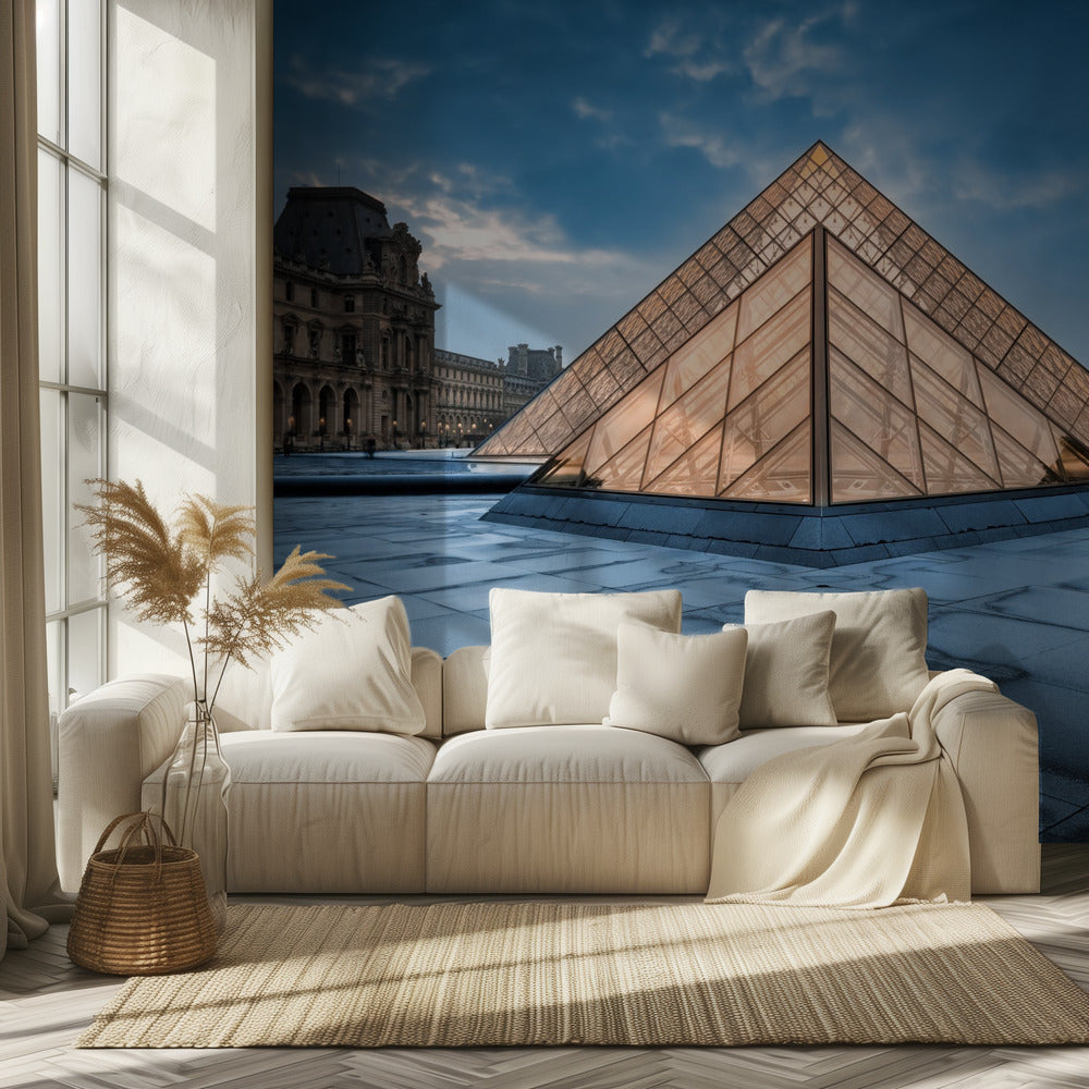 Triángulo de luz | Papel Pintado Fotográfico