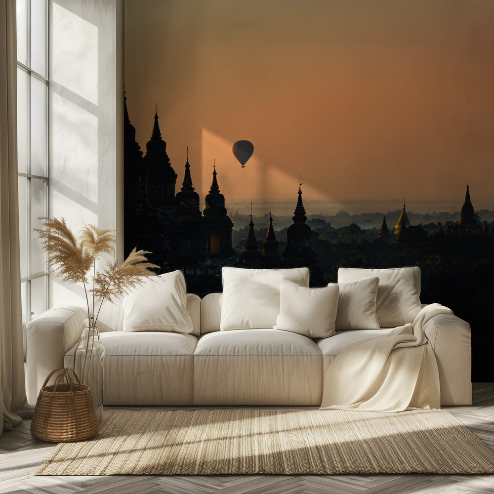 Sunrise in Bagan | Wallpaper
