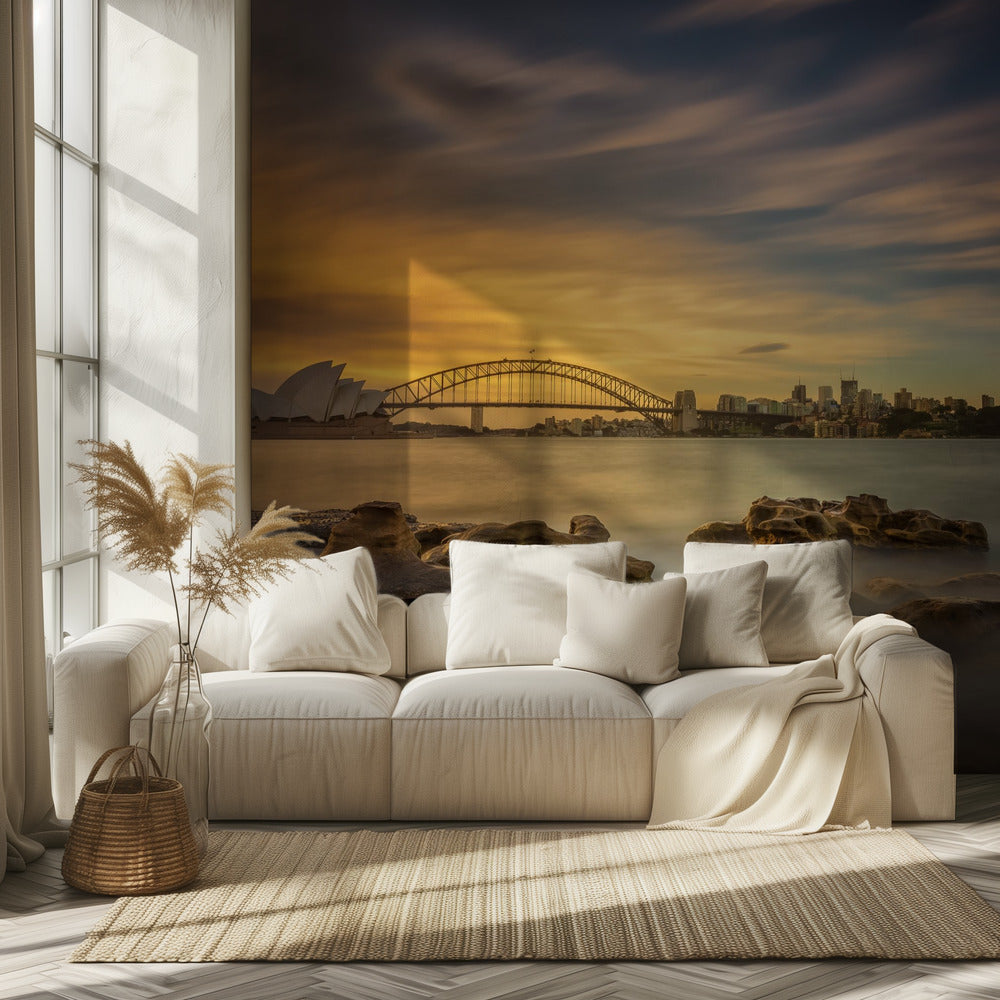 Sydneyn oopperatalon auringonlasku | Valokuvatapetit