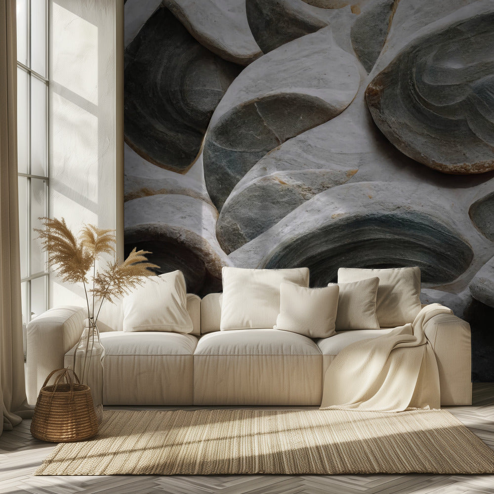 Conchiglie Dettaglio n. 5 | Carta da Parati Fotografica