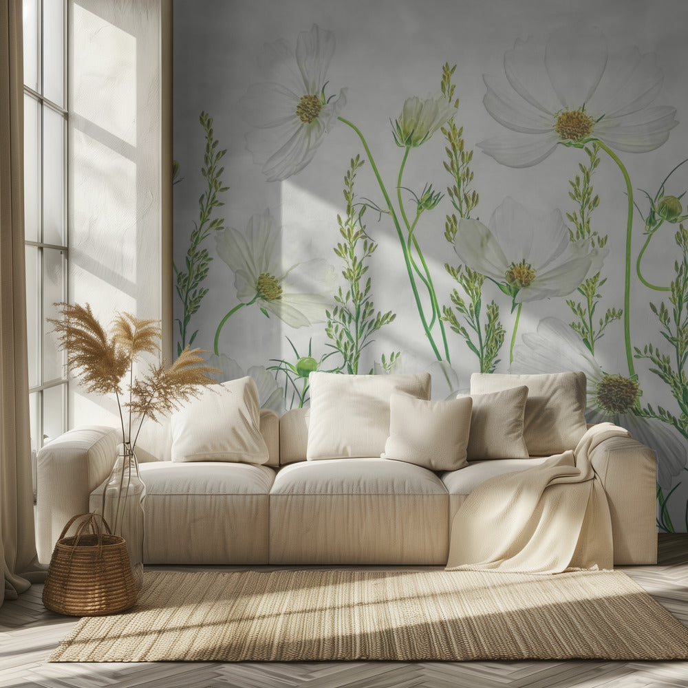 Jardín Cosmos | Papel Pintado Fotográfico