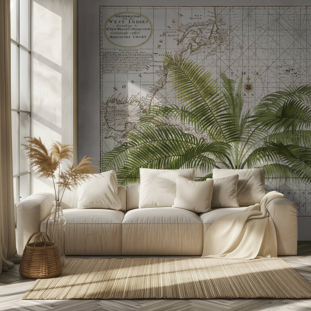 Tropical Empire No1 | Wallpaper