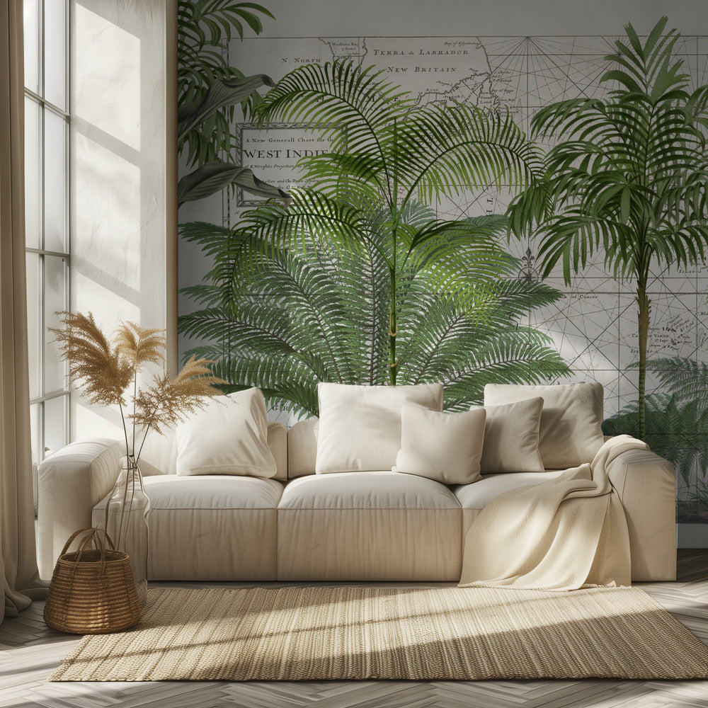 Tropical Empire No6 | Wallpaper