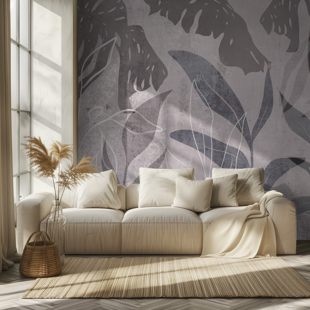 Modern Botanical No2 | Wallpaper